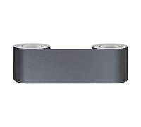 WYLNEP Bordure de papier peint Frise Murale Adhesive Bordure Papier Peint Frise Autocollante pour Cuisine,Salle de Bains, Plafond, Salon, Chambre Décoration Murale Gris 5cm X 1000cm