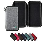 WYNGS Étui de protection pour calculatrice graphique TI 84 Plus/TI 83 Plus/Casio FX-9860GIII/Casio FX-9750 GIII/Casio PRIZM FX-CG 50 Gris clair