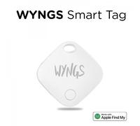 WYNGS Smart Air Tag, porte-clés intelligent (compatible uniquement avec iPhone) - Blanc