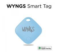 WYNGS Smart Air Tag, porte-clés intelligent (compatible uniquement avec iPhone) - Bleu