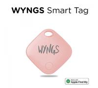 WYNGS Smart Air Tag, porte-clés intelligent (compatible uniquement avec iPhone) - Rose