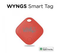 WYNGS Smart Air Tag, porte-clés intelligent (compatible uniquement avec iPhone) - Rouge