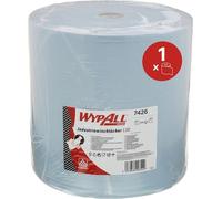 Wypall® 7426 Rouleau d'essuyage L30, rouleau jumbo, extra large - 3 plis, bleu, 670 chiffons