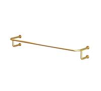 WYRKYP Porte-Manteaux Tle À Vêtements Murale, Présentoir À Vêtements Mobile Suspendu, Séchoir À Tube Industriel, Porte-Manteau Détachable,D'Or,80Cm