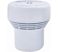WYSKONT Aérateur à membrane universel HypAir Balance DN32 DN40 DN50 DN63 - Clapet anti-vide pour évacuation sanitaire, contre les gargouillements et les mauvaises odeurs - EN 12380