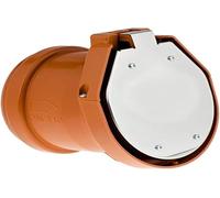 WYSKONT Clapet Anti-Retour DN160 - Clapet Terminal de Sortie - Anti-Refoulement pour Évacuation Eaux Pluviales et Drainage - Avec Joint d’Étanchéité - Polypropylène Résistant - 160 mm