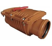 WYSKONT Clapet Anti-Retour Double DN125 - Protection Maximale Anti-Refoulement - Système pour Gros Débit - Anti-Inondation - Installation Drainage et Réseau Pluvial
