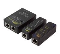 [WZ0015P] LogiLink testeur de câble réseau avec PoE Finder, noir