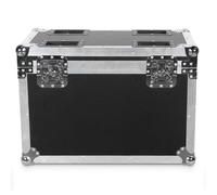 WZYBUTA Flight Case pour 2 pièces 19 x 15W Lyre LED Tête Mobile Wash RGBW LED dmx512 Beam Wash Zoom Effet scène lumières, Noir