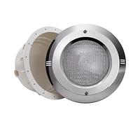 WZYJLyds Lampe de Piscine À LED, Éclairage sous-Marin Enfoncé Par56, Surface en Acier Inoxydable 12V Étanche IP68 pour Piscine Hors Sol Et Enterrée(Blanc Chaud,12W)