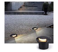 WZYJLyds Lumières de Paysage Extérieur Chemins 5W Feu Latéral Spot LED Encastrable Exterieur IP67 Étanche pour Jardins, Allées, Terrasses (Couleur : Blanc Chaud, Taille : 110-220V)