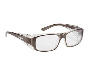 X 10 Bolle B808 sur Ordonnance Sécurité Lunettes Verre Transparent