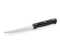x 12 Couteau a steak/pizza en Acier inoxydable/Plastique L 210 mm H 14 mm Was Germany 3 G