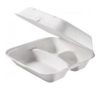 x 125 Boîtes Alimentaires 3 Compartiments SDG G