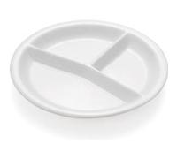 x 3 Plateaux à compartiments en Porcelaine H 30 mm Ø 260 mm Was Germany 1 G