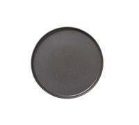 x 4 assiettes en Grès Gris pierre H 30 mm Ø 330 mm Was Germany Gris G