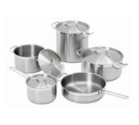 x 5 Casseroles Acier compatibles induction