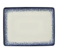 x 6 assiettes en Porcelaine Marina L 270 mm l 200 mm H 25 mm