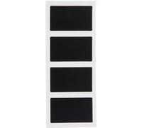 x 8 mini ardoises auto adhésives Forme rectangulaire Securit 5 G