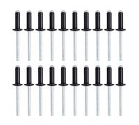 X AUTOHAUX 50pcs 5 x 16mm Aluminium Alliage Aveugle Rivets Véhicule Réparation Outil