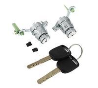 X AUTOHAUX Porte Serrure Cylindre Trousse avec 2 Clés 72185-S9A-013 72185-S9A-003