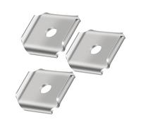 X-Blade Lot de 3 adaptateurs de lame mulching double pour tondeuse à gazon commerciale, kit d'adaptateur de lame de tondeuse en métal robuste, trou central de 1,6 cm, convient aux lames de coupe de