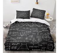 X Cm Housse De Couette Polyester Coton Housse De Couette X Avec Deux Taies D'oreiller X Cm Formule Parure De Lit Anti-Allergique