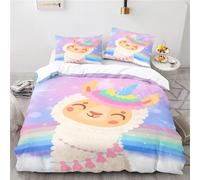 X Cm Microfibre Sets De Housses De Couettes Doux Confortable Parures De Lit Licorne Parure De Lit X Complet + X Taies D'oreiller Xcm