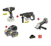 Far Tools Kit de perçage et accessoires 18 V 40 Nm