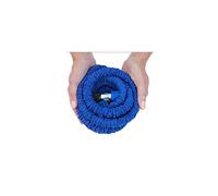 X-Hose Tuyau Arrosage Rétractable Étirable 8M Maison - Extensible 7.5M 25FT Se Rétracte Tout Seul - Bleu - Polyéthylène haute densité (PE-HD) - 1 Unity