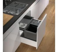 X-LINE 600/M5 avec tiroir Basic, système de collecte des déchets, anthracite
