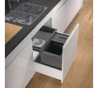 X-LINE 600/M7 avec tiroir Basic, système de collecte des déchets, anthracite