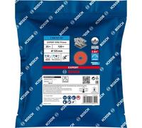 X-LOCK Expert R782 Prisma Ceramic Disque abrasif sur fibres, Ø 125mm, K120 (25 pièces, alésage 22,23mm)