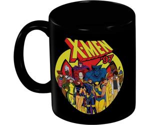 X-Men - Tasse à café PM10634 (12 cm x 10,5 cm x 8,7 cm) (Noir)