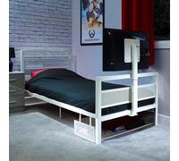 X Rocker - Basecamp Single Tv Gaming Bed White Blanc