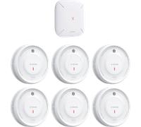 X-S XS0D-MR61 - Détecteur de fumée, radio RF, connectable en réseau, 6 pièces, a