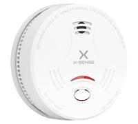 X-Sense D¿¿tecteur de Fum¿¿e avec 10 Ans de Dur¿¿e de Vie de la Pile, D¿¿tecteur d'Incendie R¿¿pond ¿¿ la Norme EN14604, SD11, Lot de 1