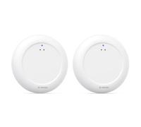 X-Sense Détecteur de Fuite d’Eau, Base SBS50 Requise, SWS0A, Lot de 2 | Format Ultra-Fin, Étanchéité IP67 et Détection dès 0,3 mm pour Cuisine, Salle de Bain ou sous-Sol