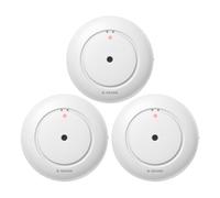 X-Sense Détecteur de Fuite d’Eau, Base SBS50 Requise, SWS51, Lot de 3 | Alarme 110 dB et Portée jusqu’à 500 m pour Cuisine, Salle de Bain ou sous-Sol