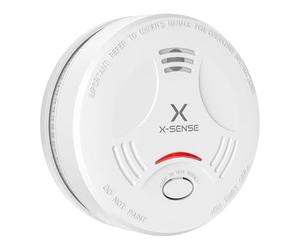 X-Sense Détecteur de Fumée avec Batterie Scellée 10 Ans, SD11, Lot de 1 | Conforme à la Norme EN14604