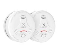 X-Sense Détecteur de Fumée avec Batterie Scellée 10 Ans, SD11, Lot de 2 | Conforme à la Norme EN14604