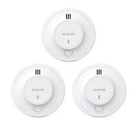 X-Sense Détecteur de Fumée, Base SBS50 Requise, SD19-MN, Lot de 3