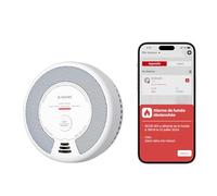 X-Sense Détecteur de Fumée et de CO Connecté Wi-FI, SC06-WX, Lot de 1 | Pile Remplaçable et Notifications en Temps Réel via l’Application X-Sense Home Security