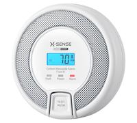 X-Sense Détecteur de Monoxyde de Carbone Autonome, CO03D | Capteur Précis, Pile Remplaçable, Durée de Vie de 10 Ans et Conformité EN 50291