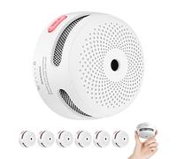 X-Sense Mini Détecteur de Fumée Autonome 10 Ans, XS01, Lot de 6