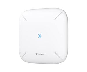 X-Sense Station de Base Connecté, Wi-Fi 2,4 GHz Requise, Blanc, SBS50 | Hub Compact pour Surveillance et Contrôle à Distance du Système d’Alarme