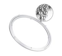 X1NGFU Plateau Tournant à Roulement En Alliage D'aluminium,Roulement de Table -Base de Plateau Tournant,Silencieuse Ronde Plaque Pivotante Lisse,pour Servir de Table,mesa (45.6cm(18in))