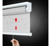 X1NGFU Stores Enrouleurs Automatiques à Ressort sans Fil,Store Enrouleur Automatique 60% Occultant,Imperméable,Isolation Thermique,pour Bureau,Personnalisable,Largeur X Hauteur (200cm x 150cm)