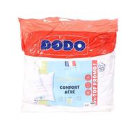 X2 Oreillers Blanc Dodo Confort Aéré 60x60