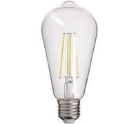 Xanlite - Ampoule à filament LED Edison, culot E27, 8W cons. (75W eq.), lumière blanc chaud - RFE1055ST TRANSPARENT G